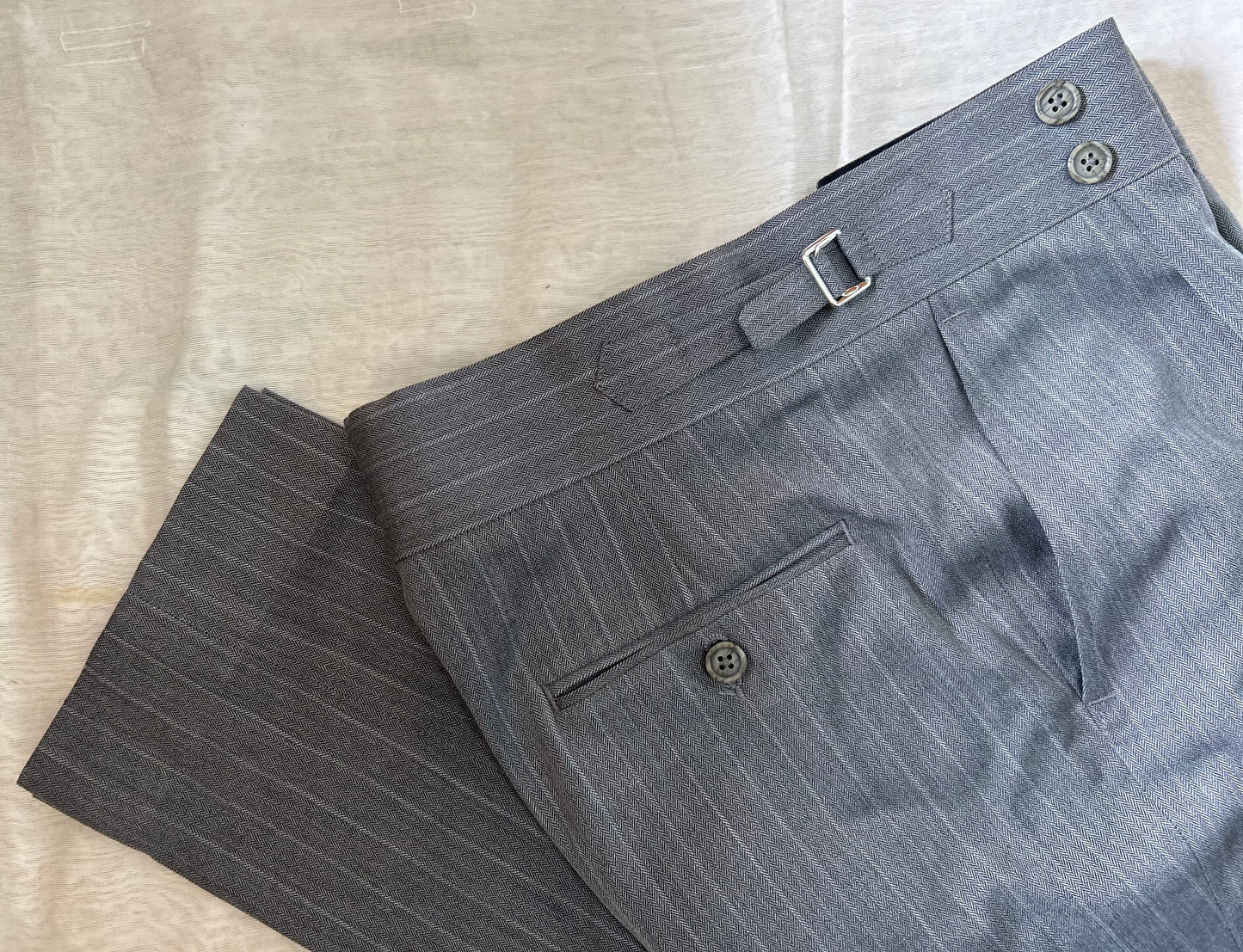 Ash strip formal trouser