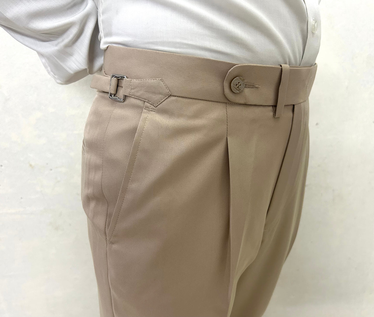 Khaki formal trouser