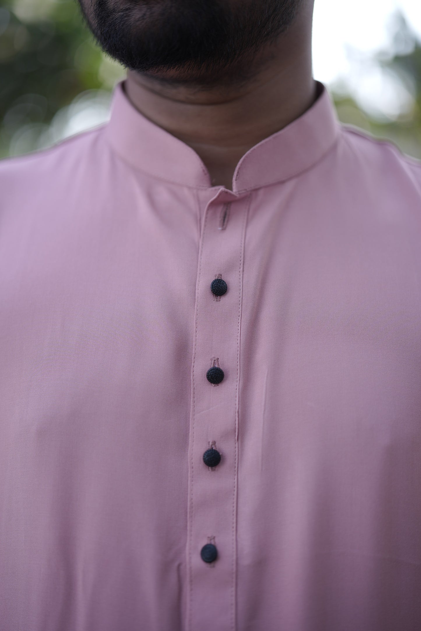 Pastel rose basic kurta