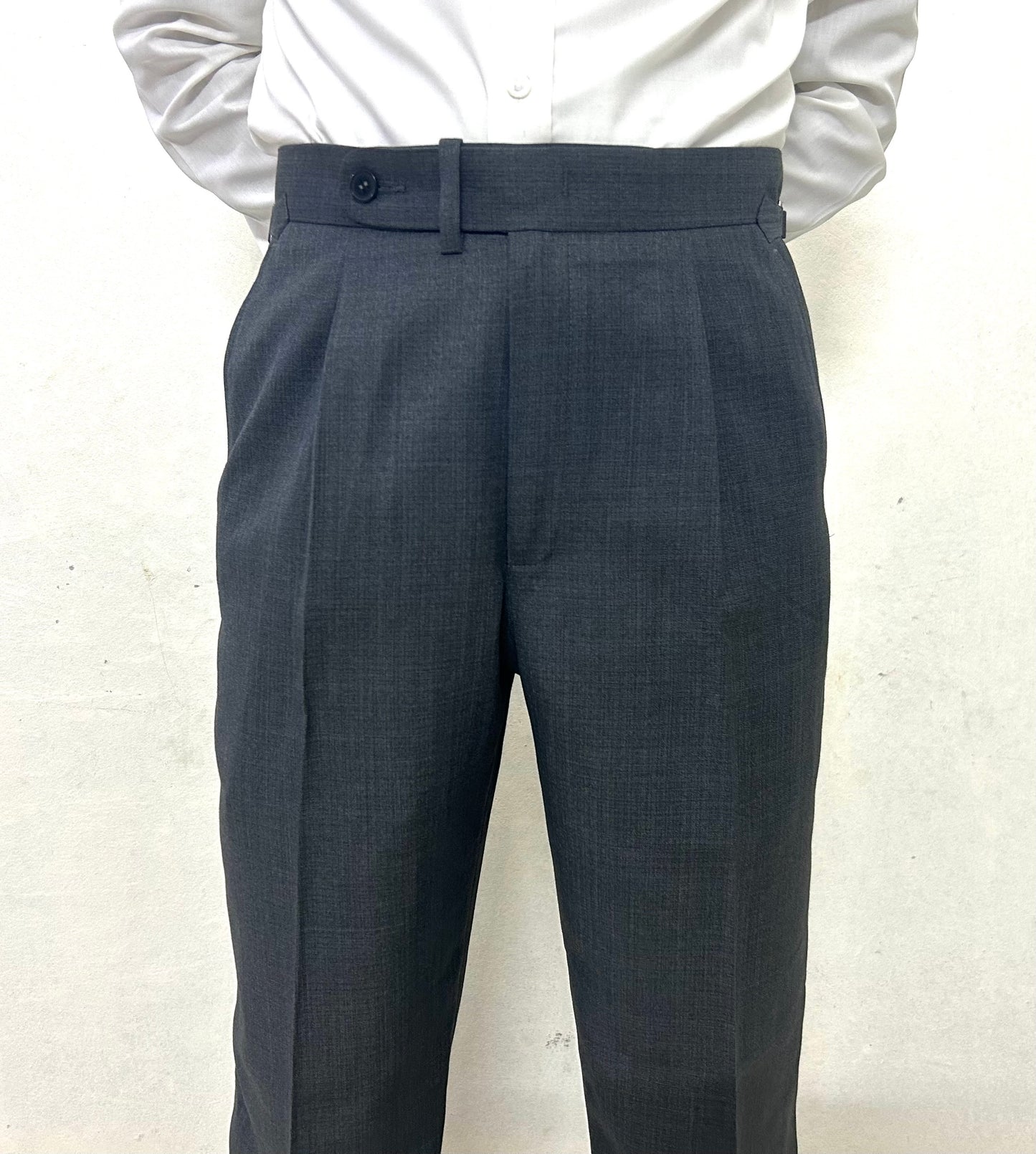 charcoal formal trouser