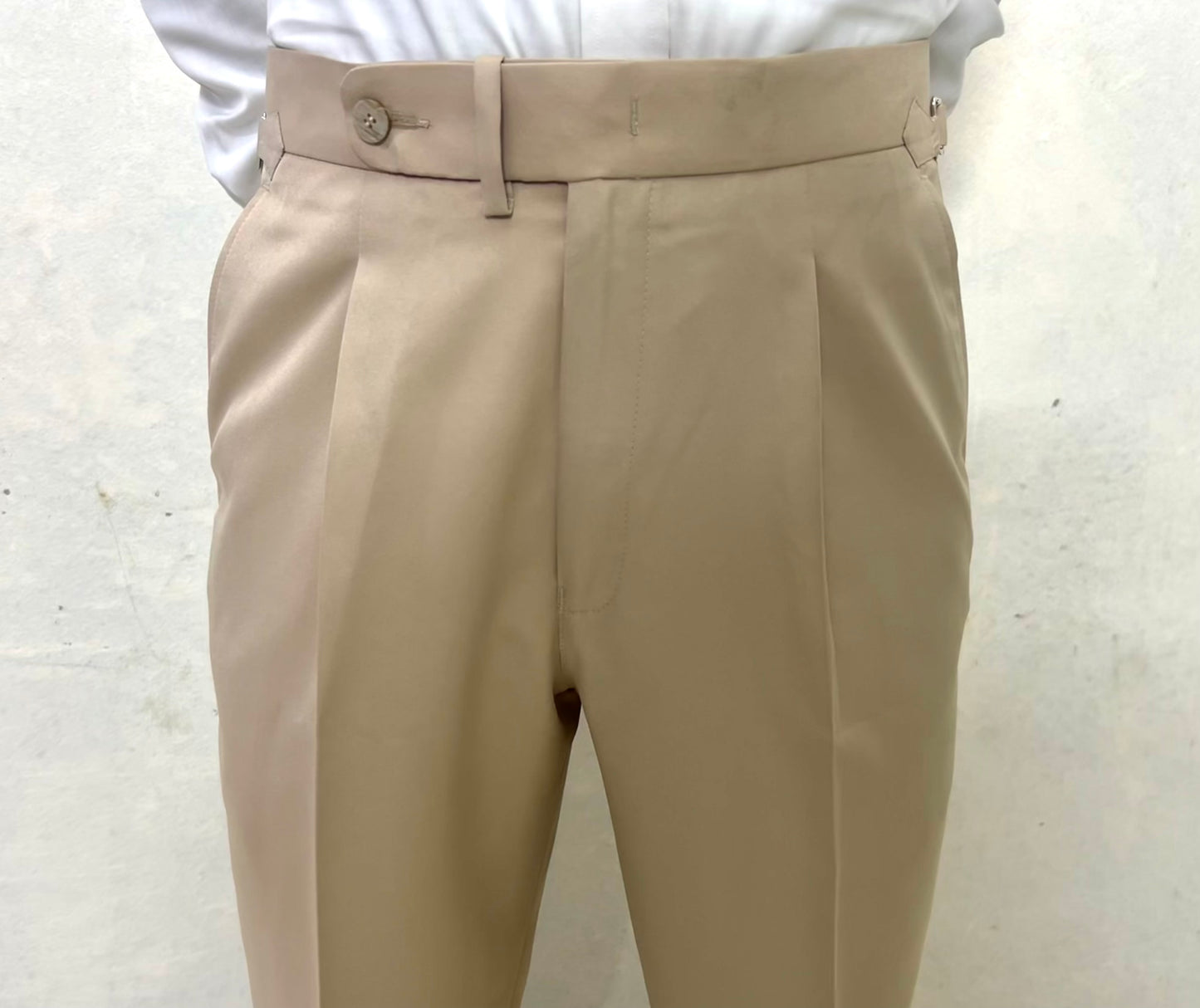 Khaki formal trouser