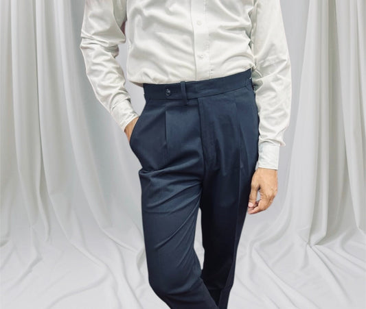 Navy formal trouser